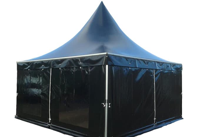 Pagode tent 4x4 (Zwart)