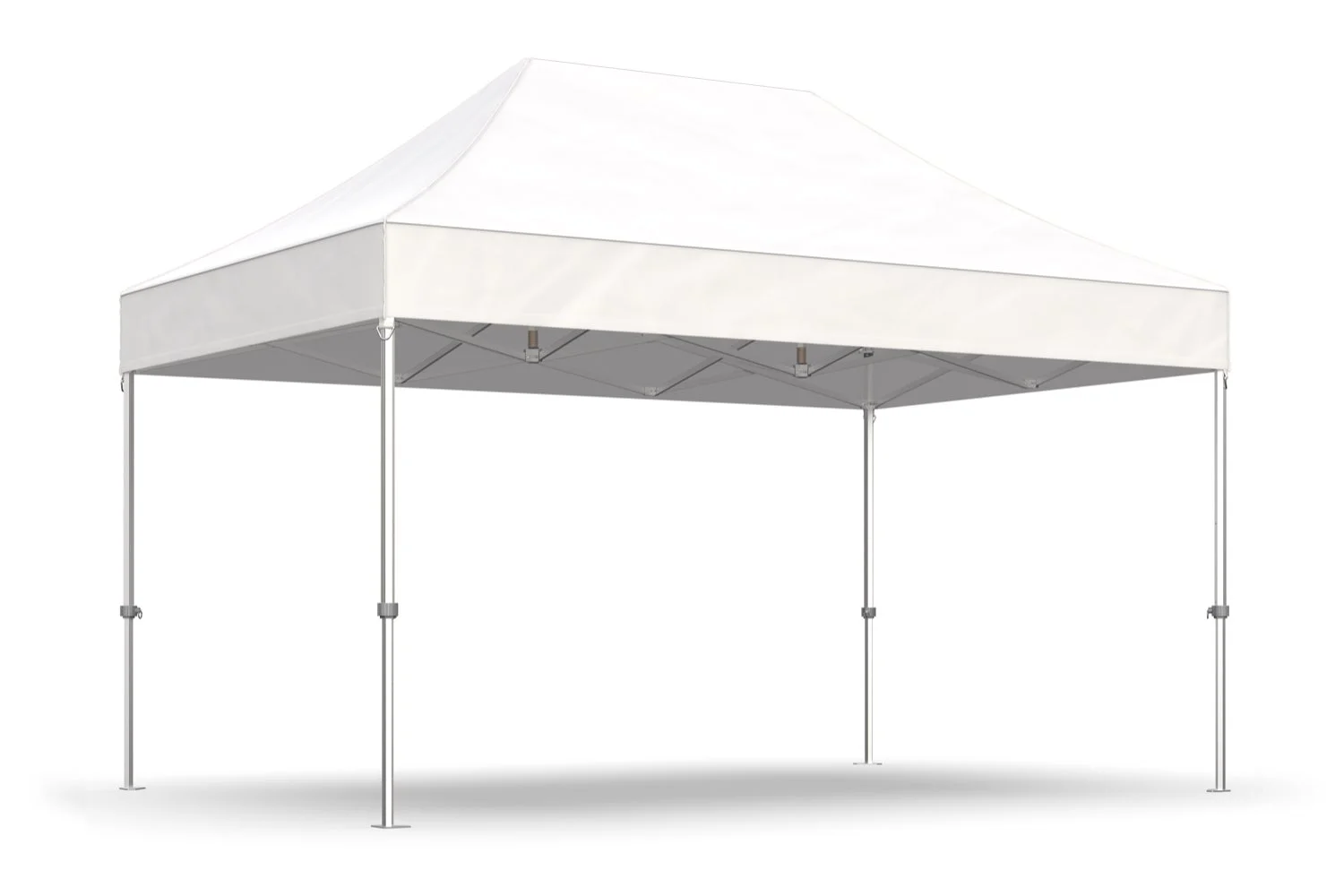 Easy up tent 3x4,5 meter (incl. zij-zeilen)