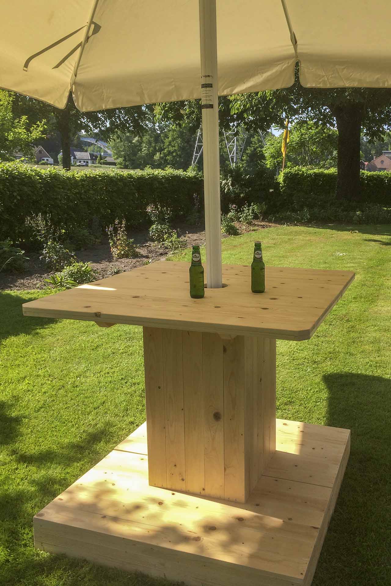 Parasol tafel